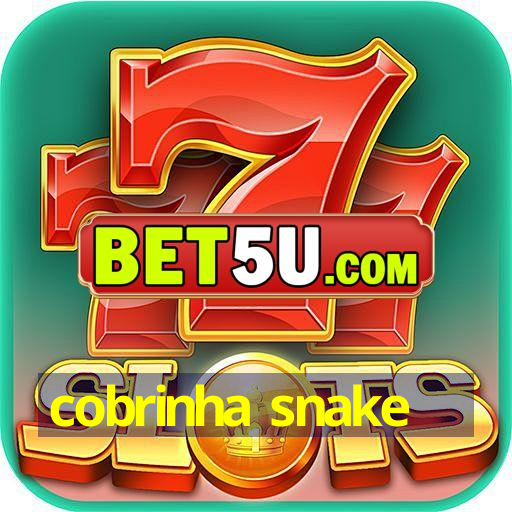 cobrinha snake